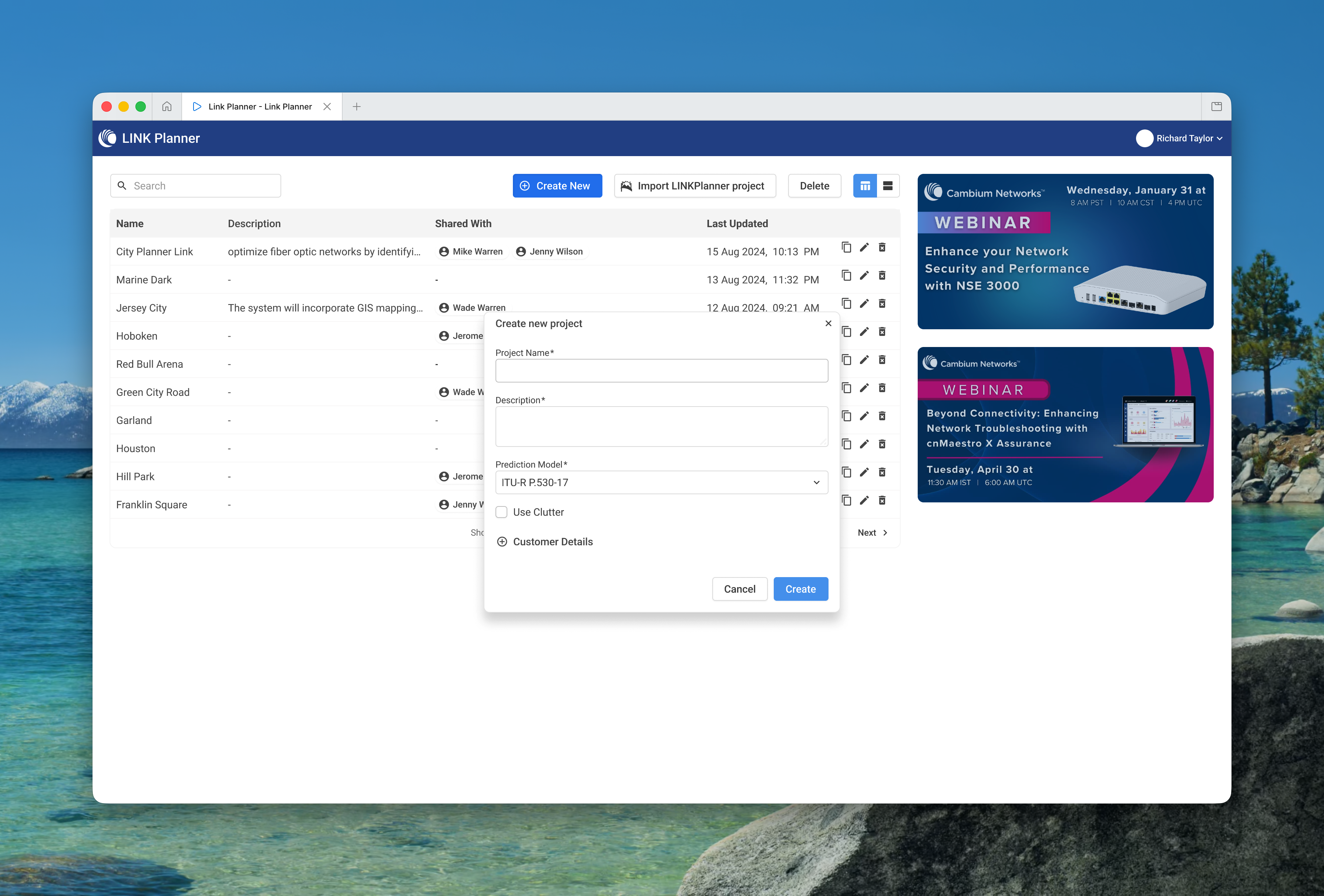 Project Management View